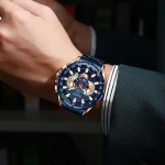 Reloj Curren 8363 Cuarzo Acero Inoxidable Cronógrafos Resist - Imagen 7